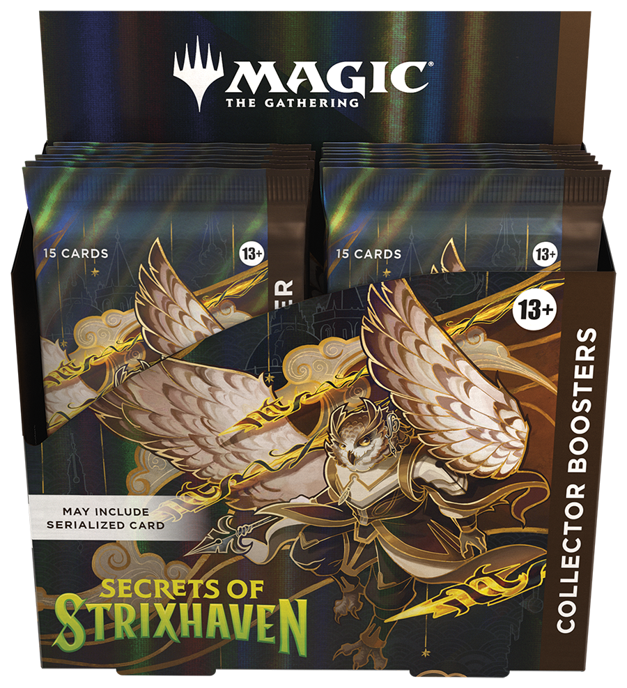 Magic CCG: Secrets of Strixhaven Collector Booster Display Magic, Deck, Booster, Karten, Secrest of Strixhaven