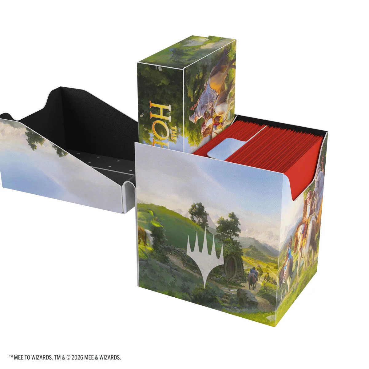 Kartonbox, Brettspiel, Magie Karten, Rote Kartendeck, Boxenset