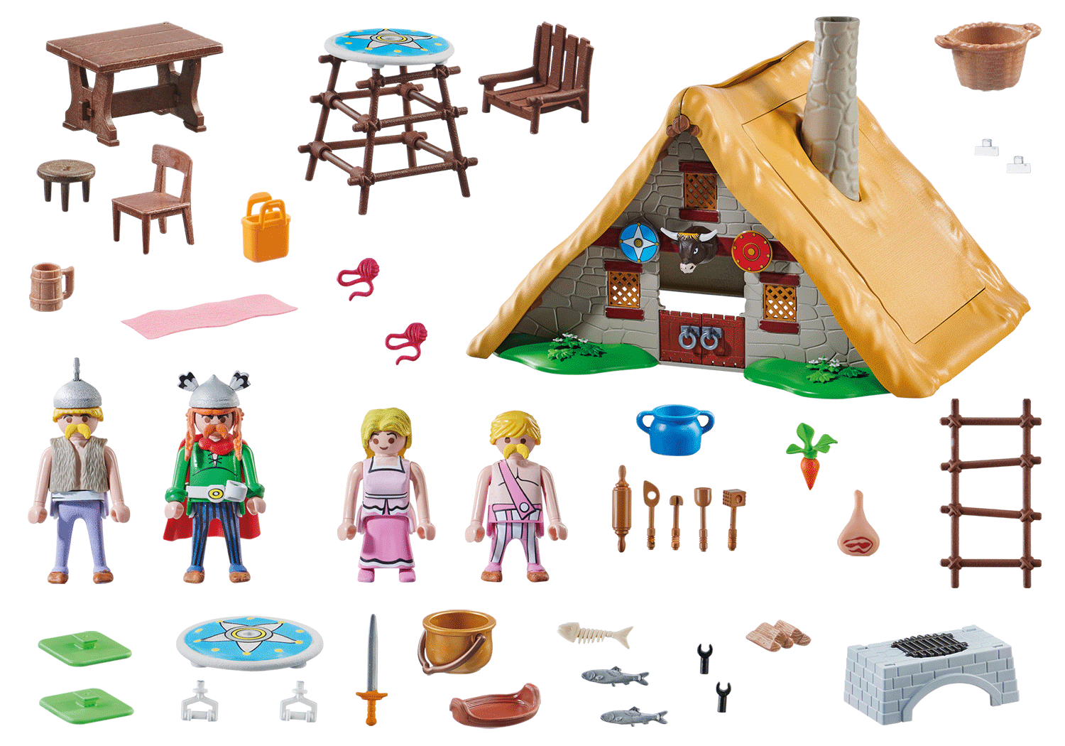 Playmobil: Asterix - Hütte des Majestix