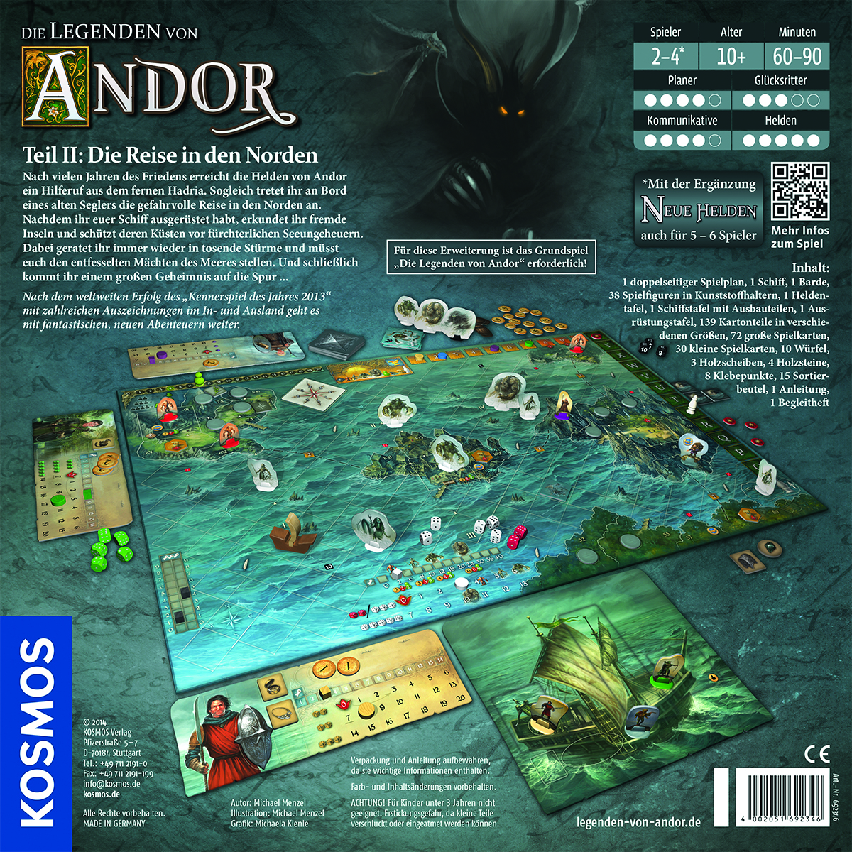 Legenden von Andor: Teil II - Die Reise in den Norden Ergänzung Legenden von Andor: Teil II - Die Reise in den Norden Ergänzung