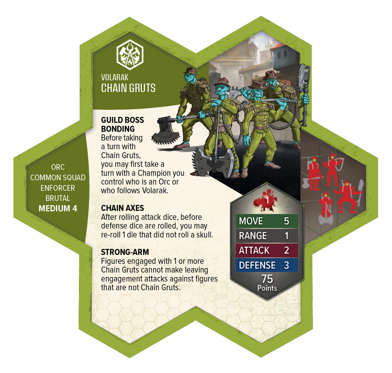 Heroscape: Chain Gruts and Ramosaur Rider Army Expansion Heroscape: Chain Gruts and Ramosaur Rider Army Expansion