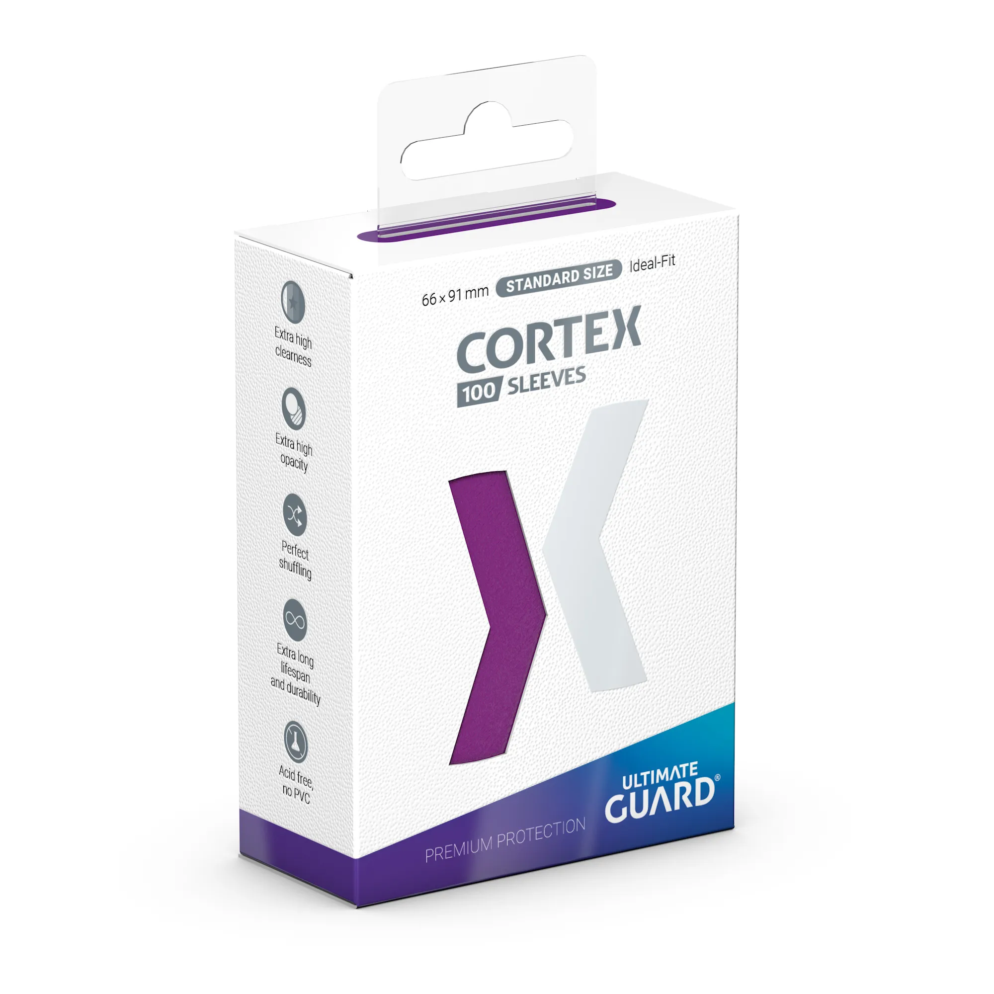 Ultimate Guard: Kartenhüllen Cortex Violett Standard (100)