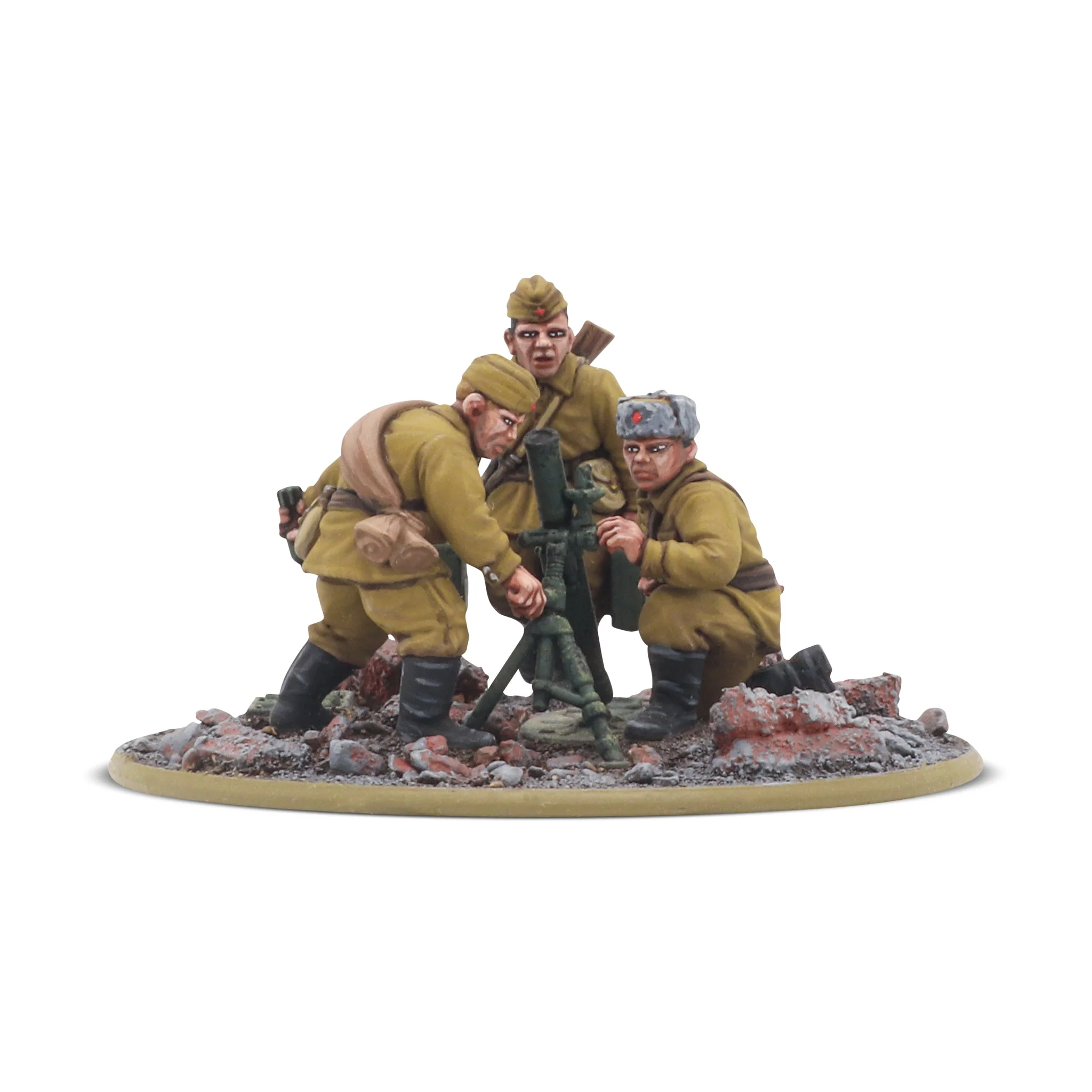 Bolt Action: Soviet - Army Medium Mortar Team Bolt Action: Soviet - Army Medium Mortar Team