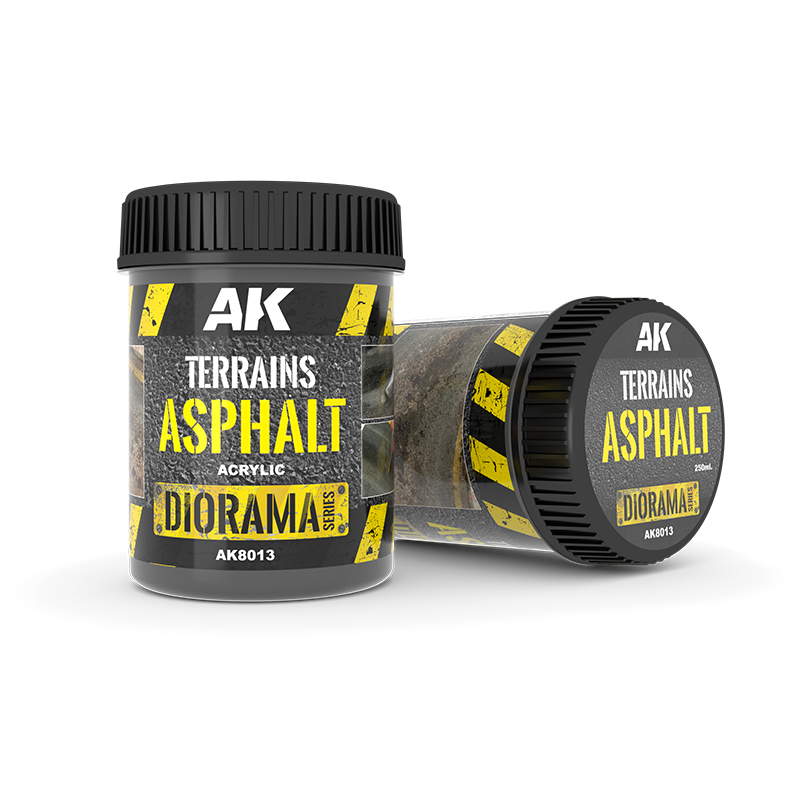 AK: TERRAINS ASPHALT - 250ml (Acrylic) AK: TERRAINS ASPHALT - 250ml (Acrylic)