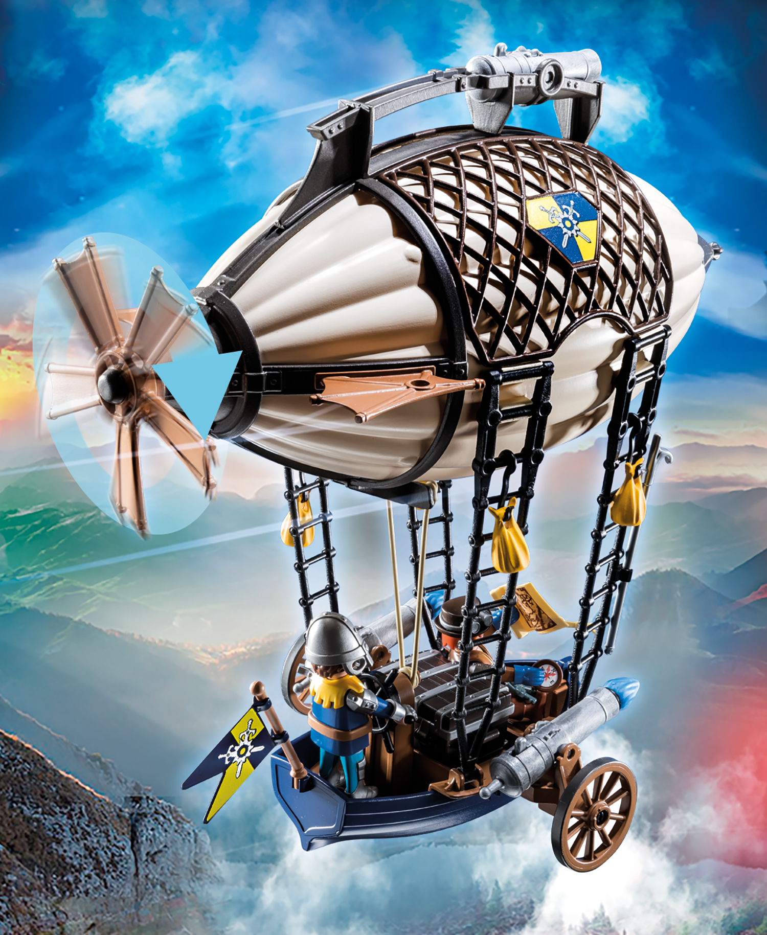 Playmobil: Novelmore - Darios Zeppelin Playmobil: Novelmore - Darios Zeppelin
