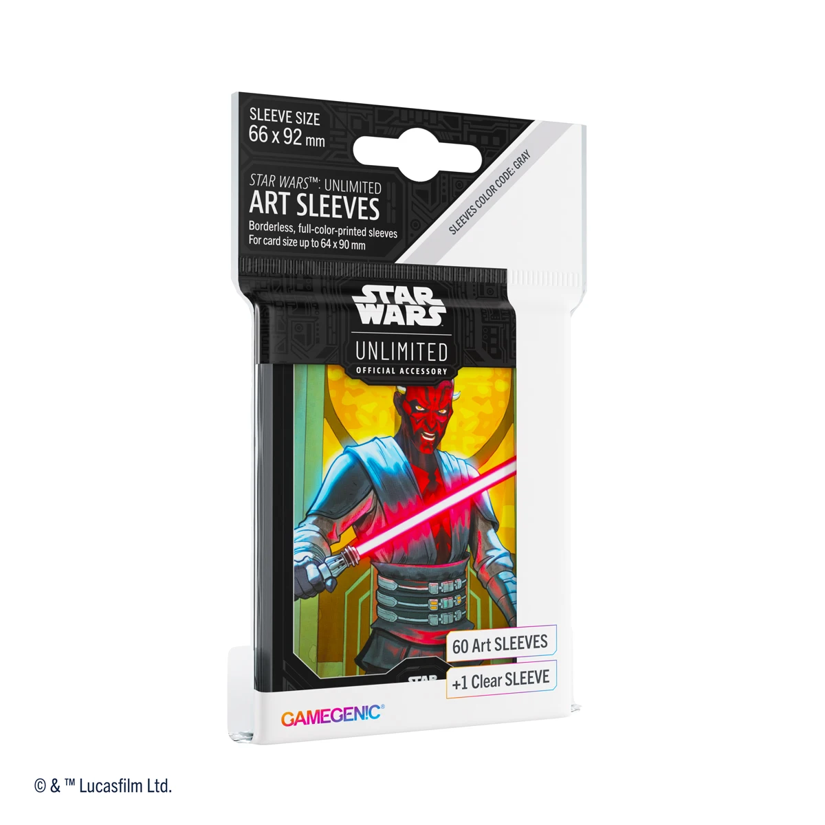 Star Wars Unlimited CCG: Supply - Art Sleeves Darth Maul Star Wars Unlimited CCG: Supply - Art Sleeves Darth Maul