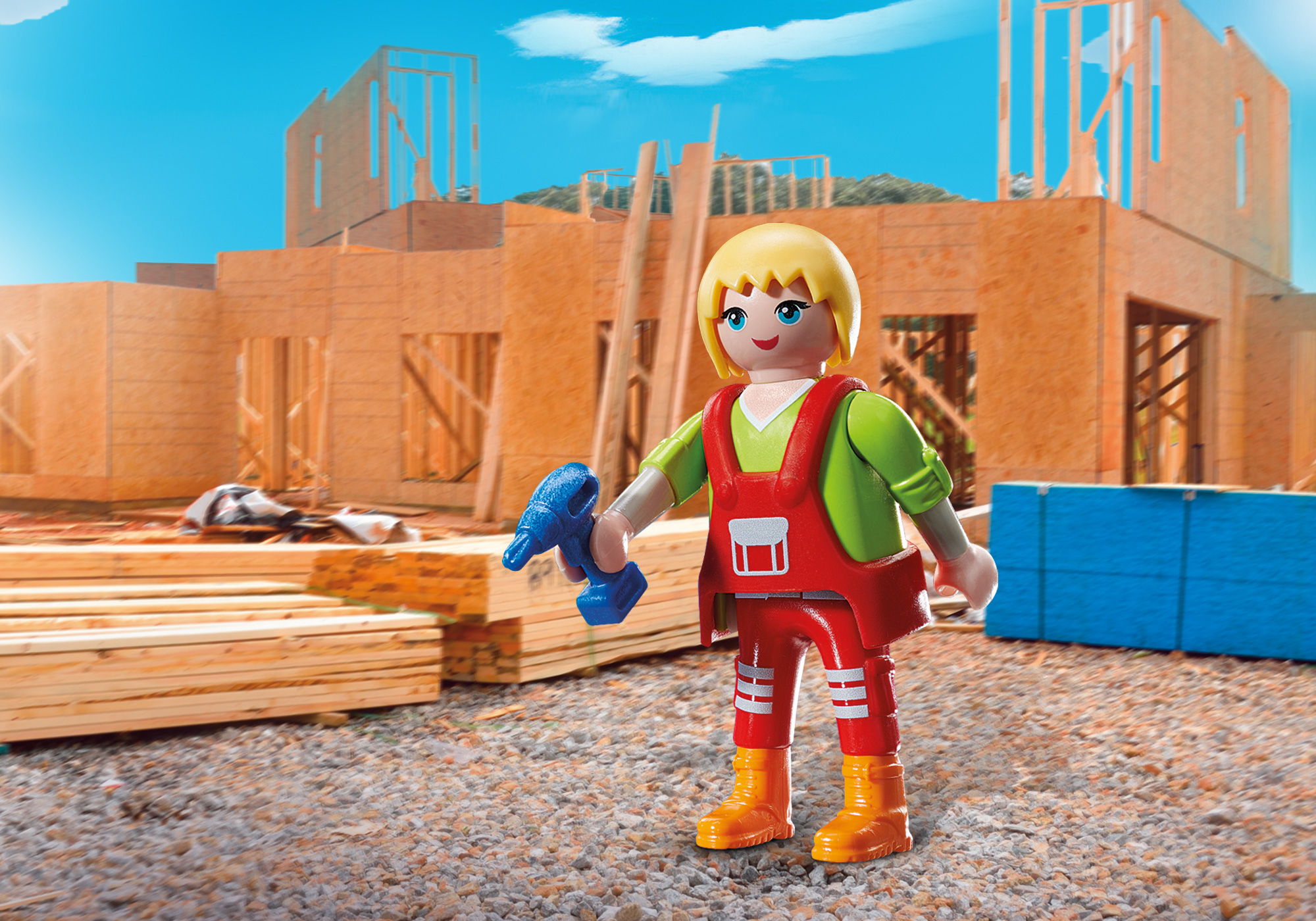 Playmobil: Playmo Friends - Handwerkerin Playmobil: Playmo Friends - Handwerkerin