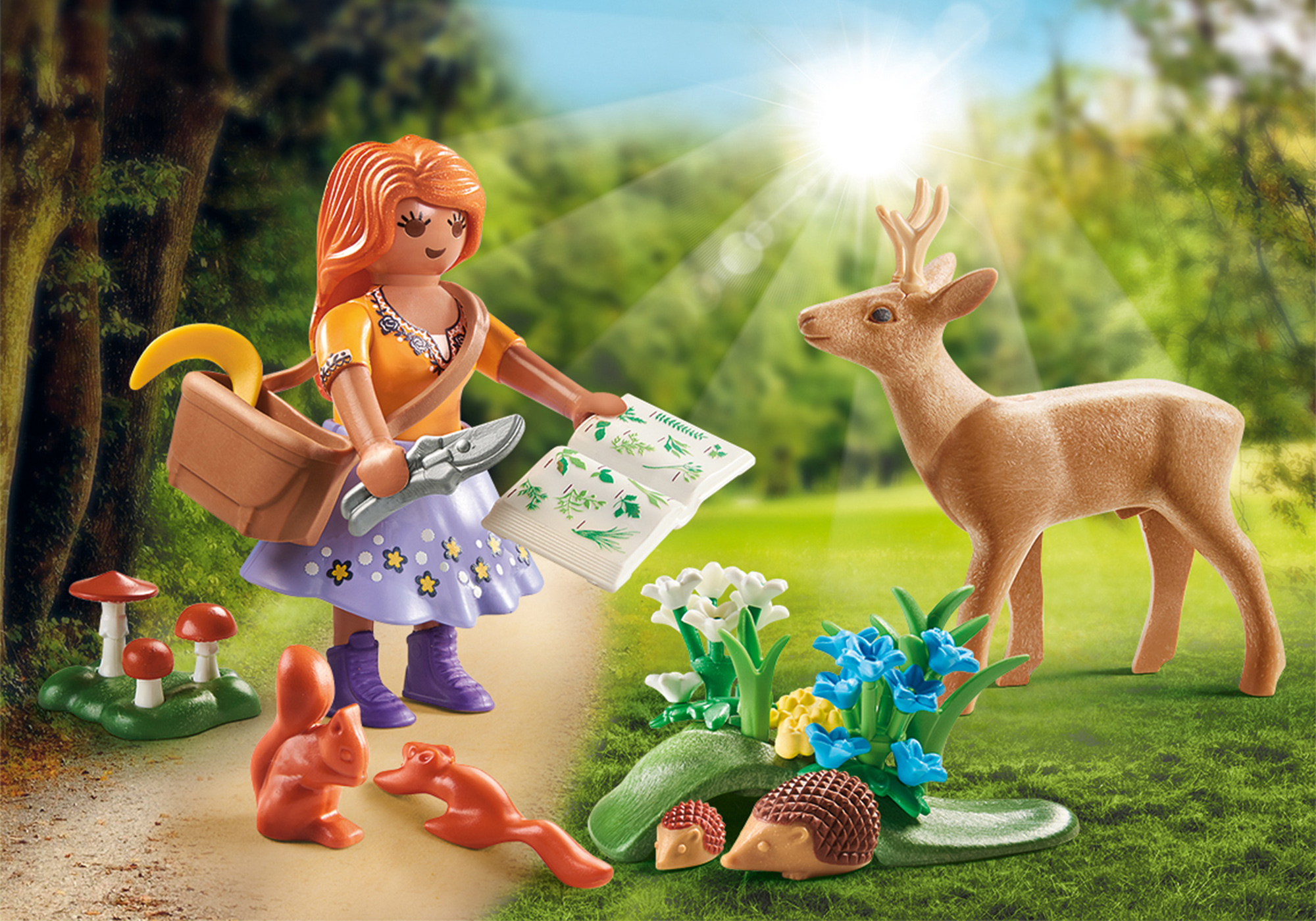 Playmobil: Geschenkset - Kräutersammlerin