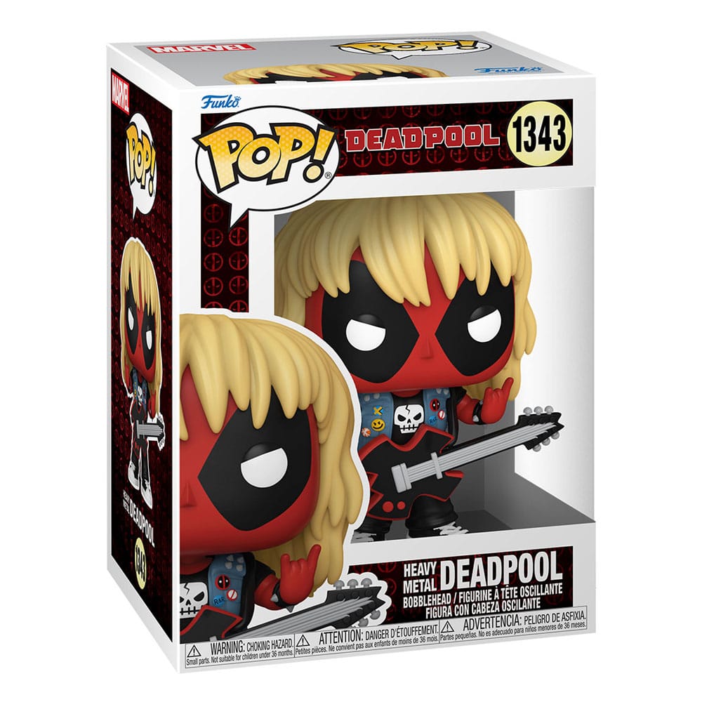 Deadpool: POP Heavy Metal Deadpool (1343)