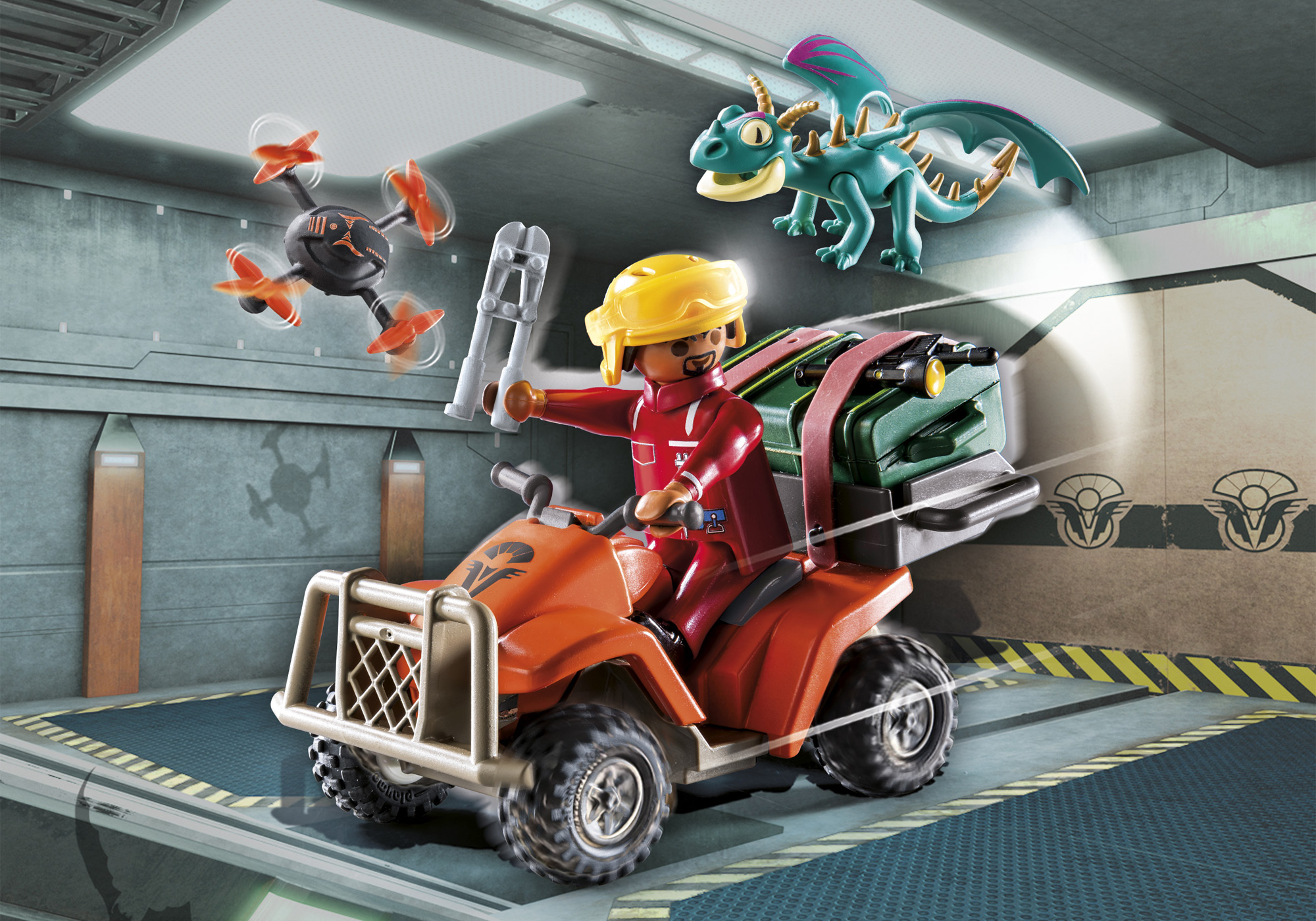 Playmobil: Dragons - Nine Realms Icaris Quad & Phil Playmobil: Dragons - Nine Realms Icaris Quad & Phil
