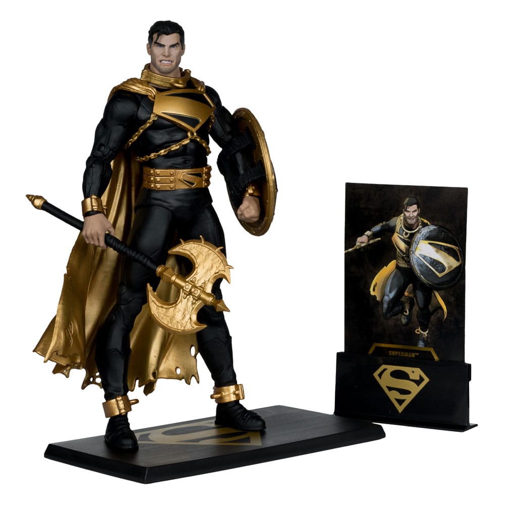 DC Multiverse AF: Superman Knightmare Edition (Future State) Gold Label 18cm Schwert, Erwachsener, Männlich, Mann, Person