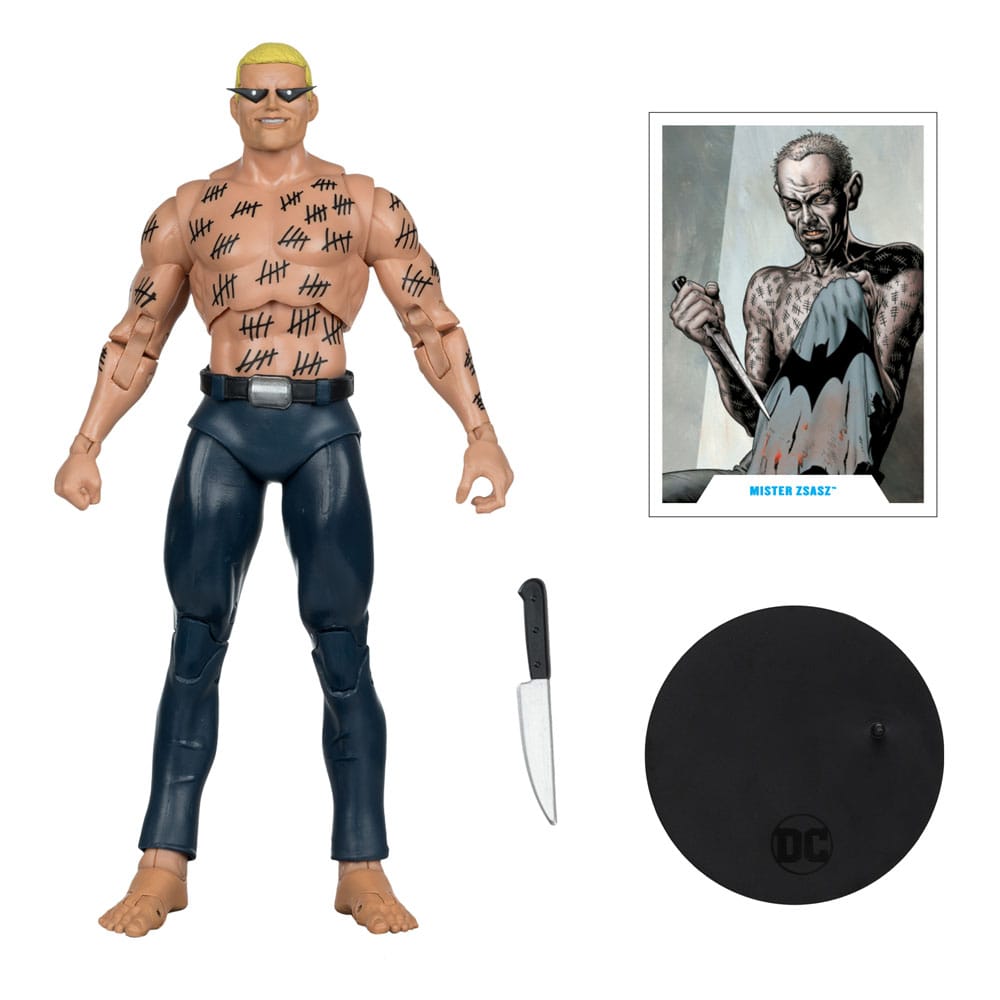 DC Multiverse AF: Mister Zsasz Gold Label 18cm