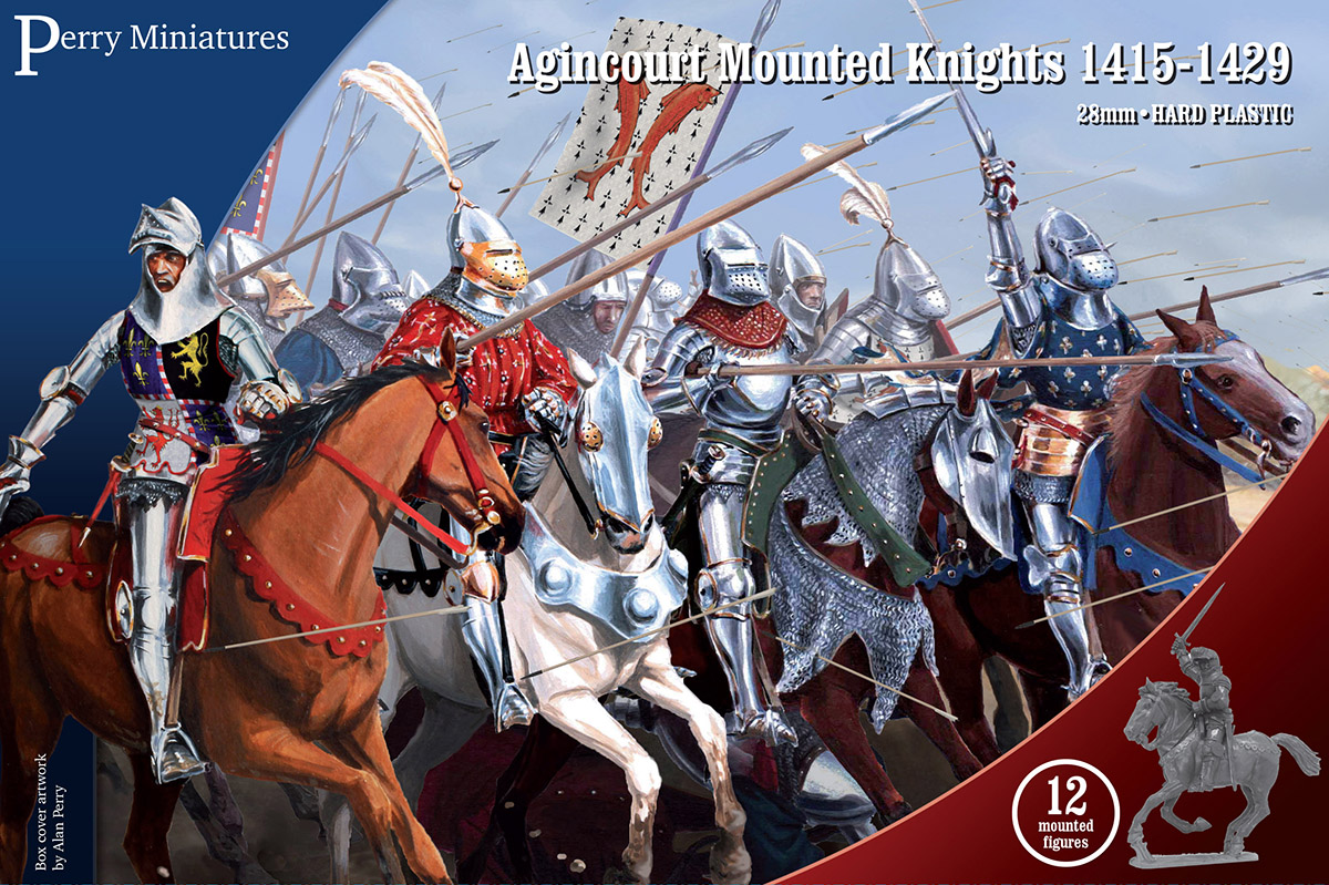 Perry Miniatures: Agincourt Mounted Knights 1415-1429