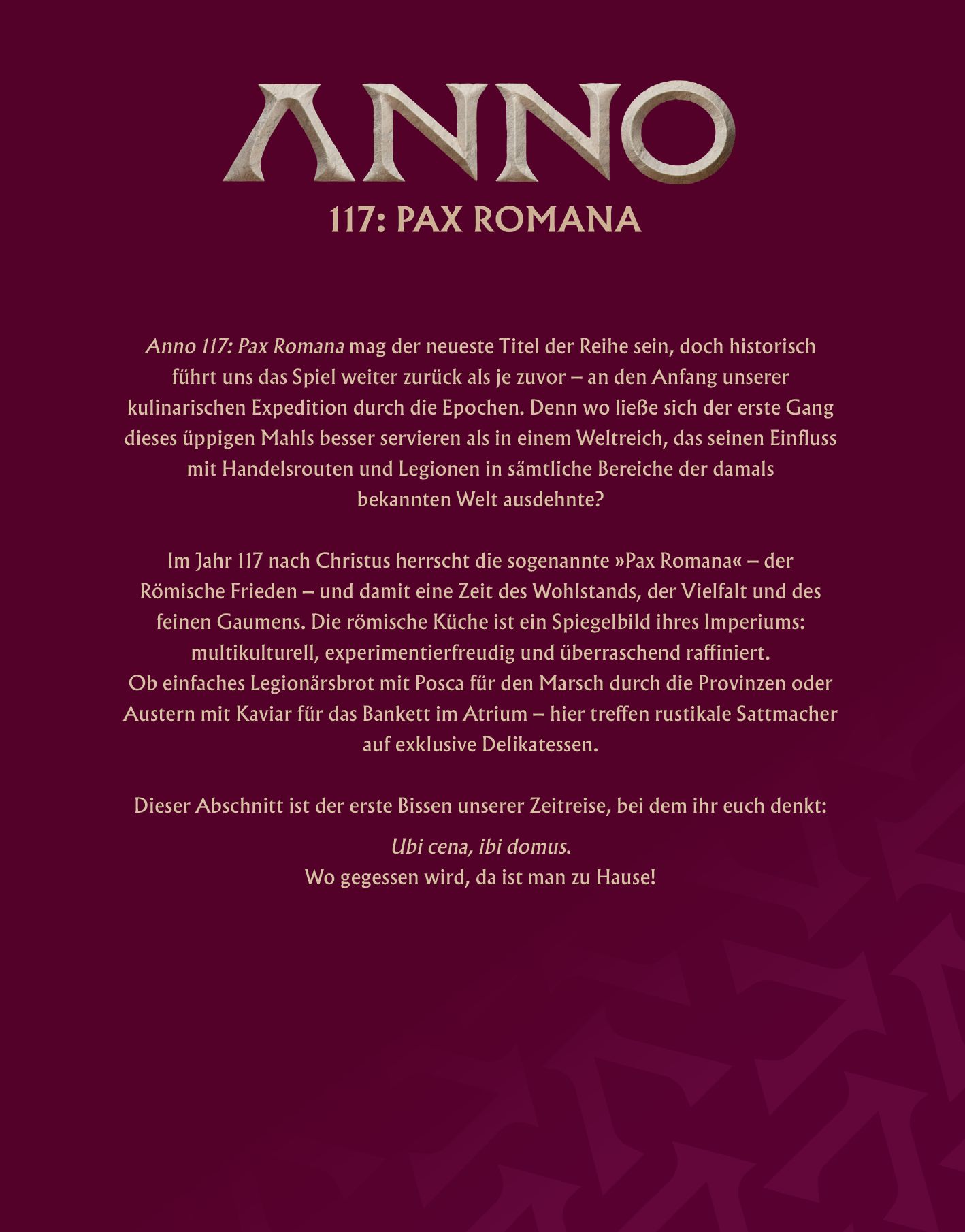  Das offizielle Anno Kochbuch