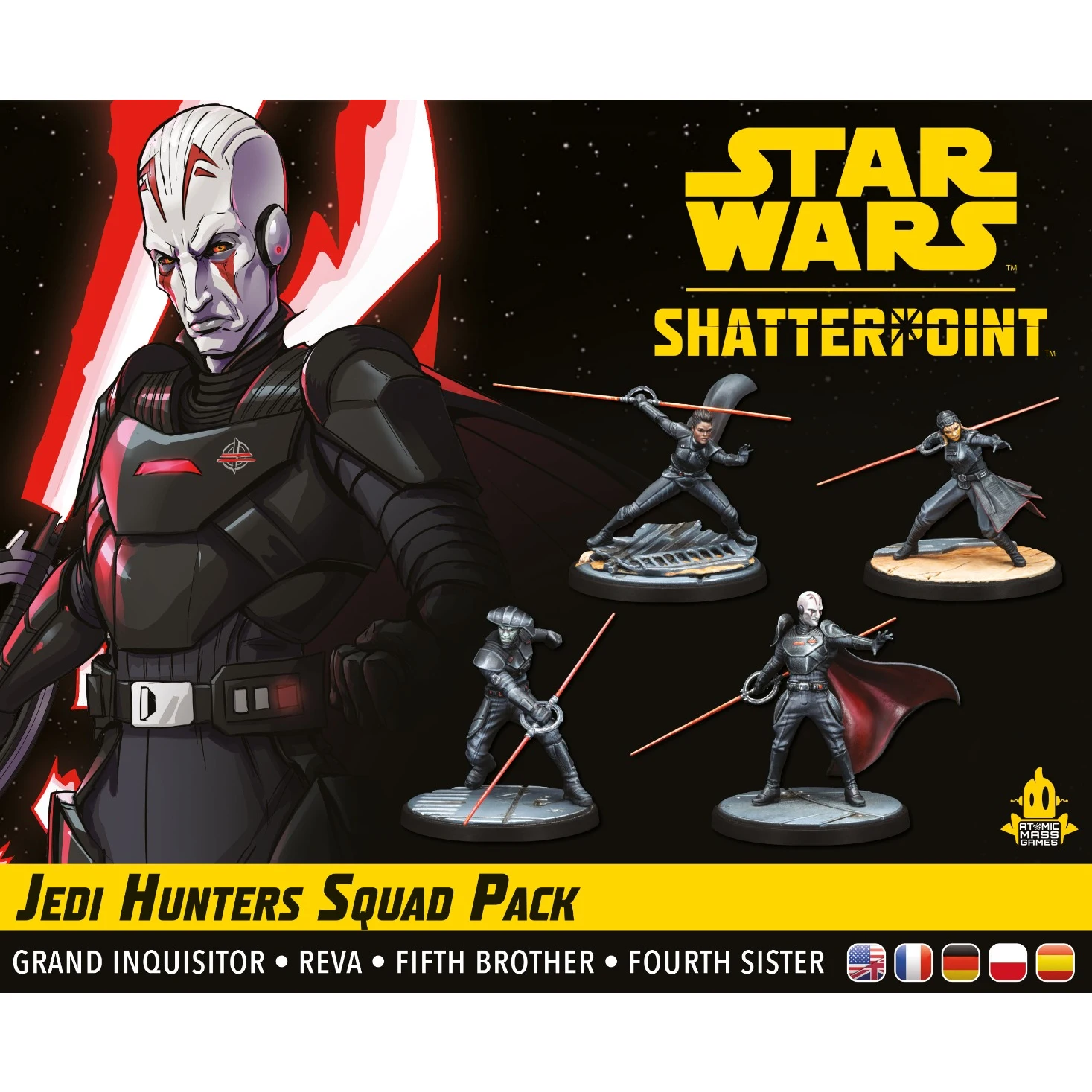 Star Wars: Shatterpoint - Jedi Hunters Squad Pack ("Jedi-Jäger") Star Wars: Shatterpoint - Jedi Hunters Squad Pack ("Jedi-Jäger")
