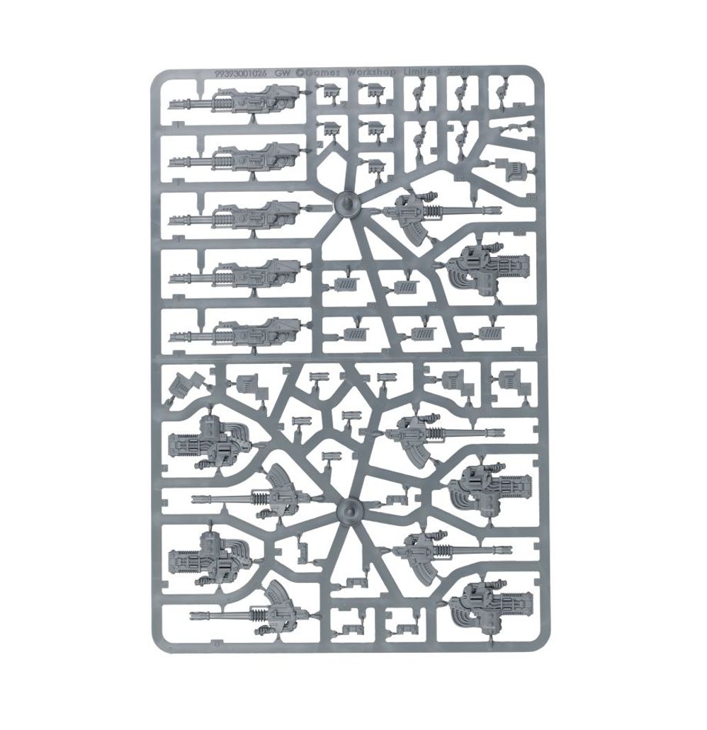 Horus Heresy: Legiones Astartes - Heavy Weapons Upgrade Set (Volkite Culverins, Lascannons, and Autocannons) Horus Heresy: Legiones Astartes - Heavy Weapons Upgrade Set (Volkite Culverins, Lascannons, and Autocannons)