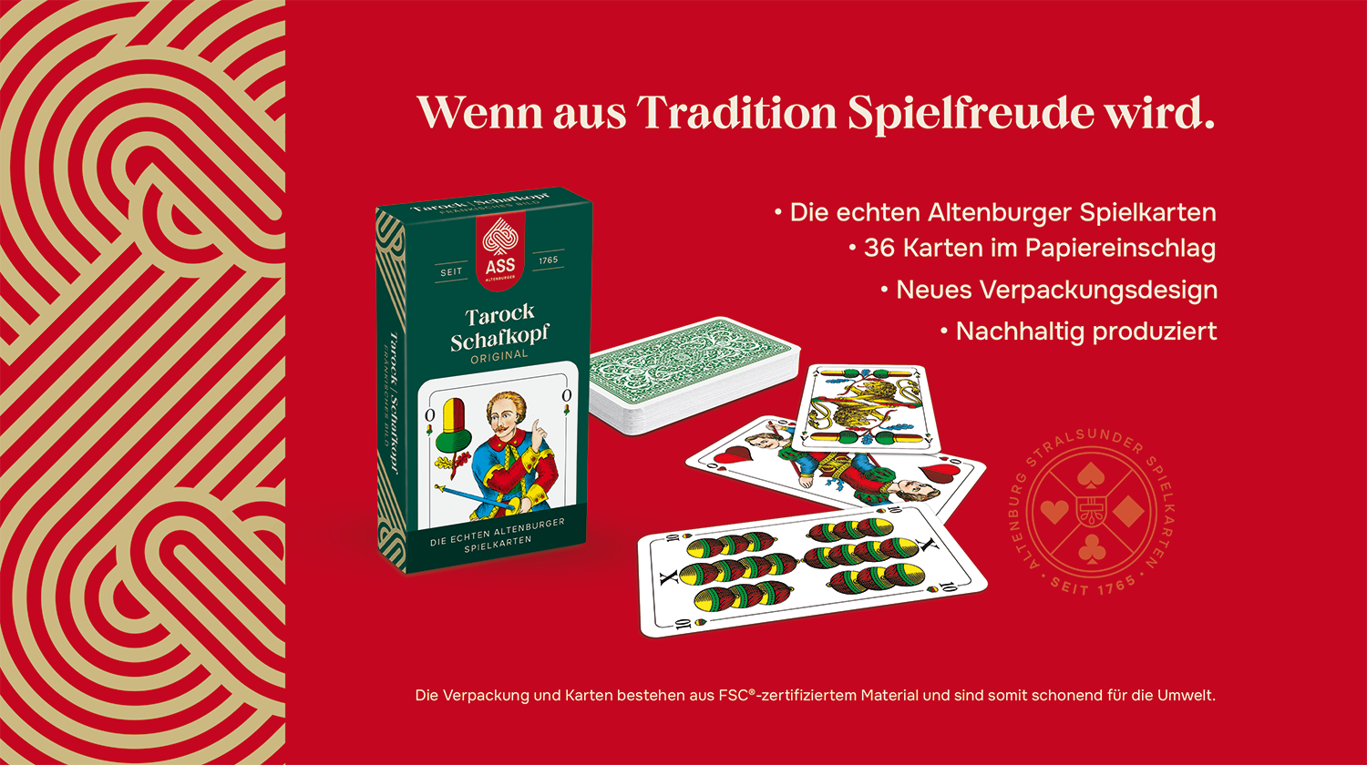 Tarock/Schafkopfkarten fränkisches Bild