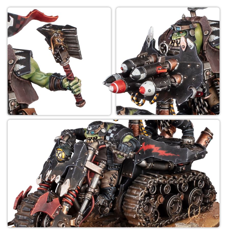 Ork, Gleiter, Kriegsmaschine, Riesenmodell, Waffenradfahrzeug