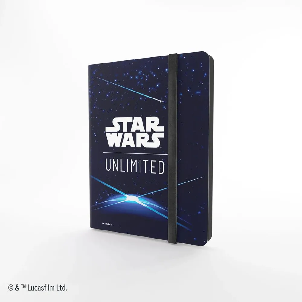 Star Wars Unlimited CCG: Supply - 18-Pocket Album - Card Back Blue