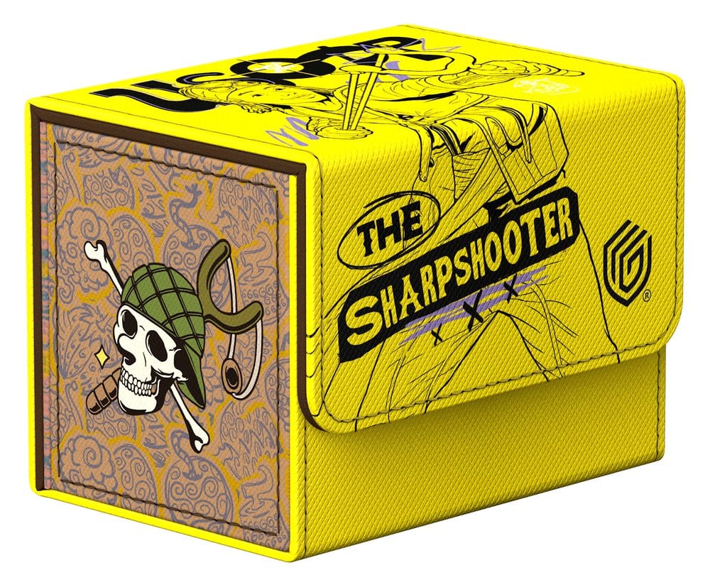 Ultimate Guard: Deckbox Sidewinder 80+ Xenoskin One Piece - Usopp Sharpshooter taktiktasche, munition, pelzen, skull, the sharpshooter