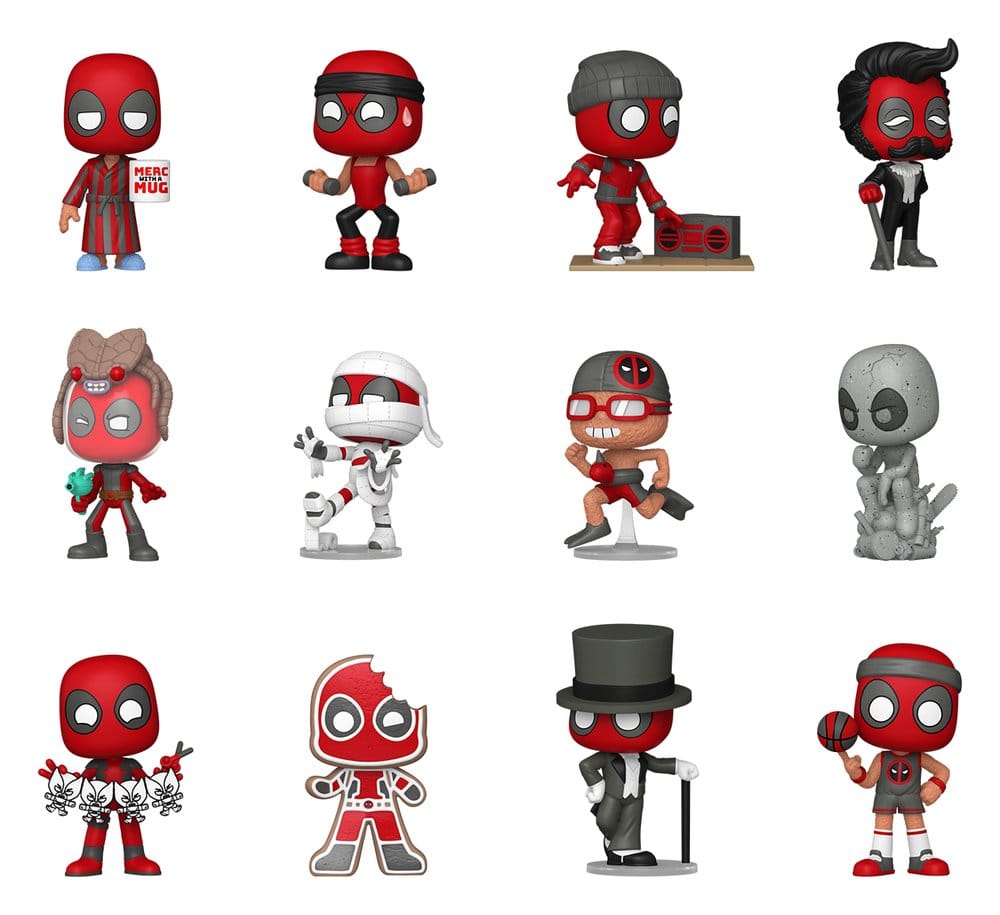 maske, rote figur, Spielzeugfigur, Cartoon, Sammlung Mini