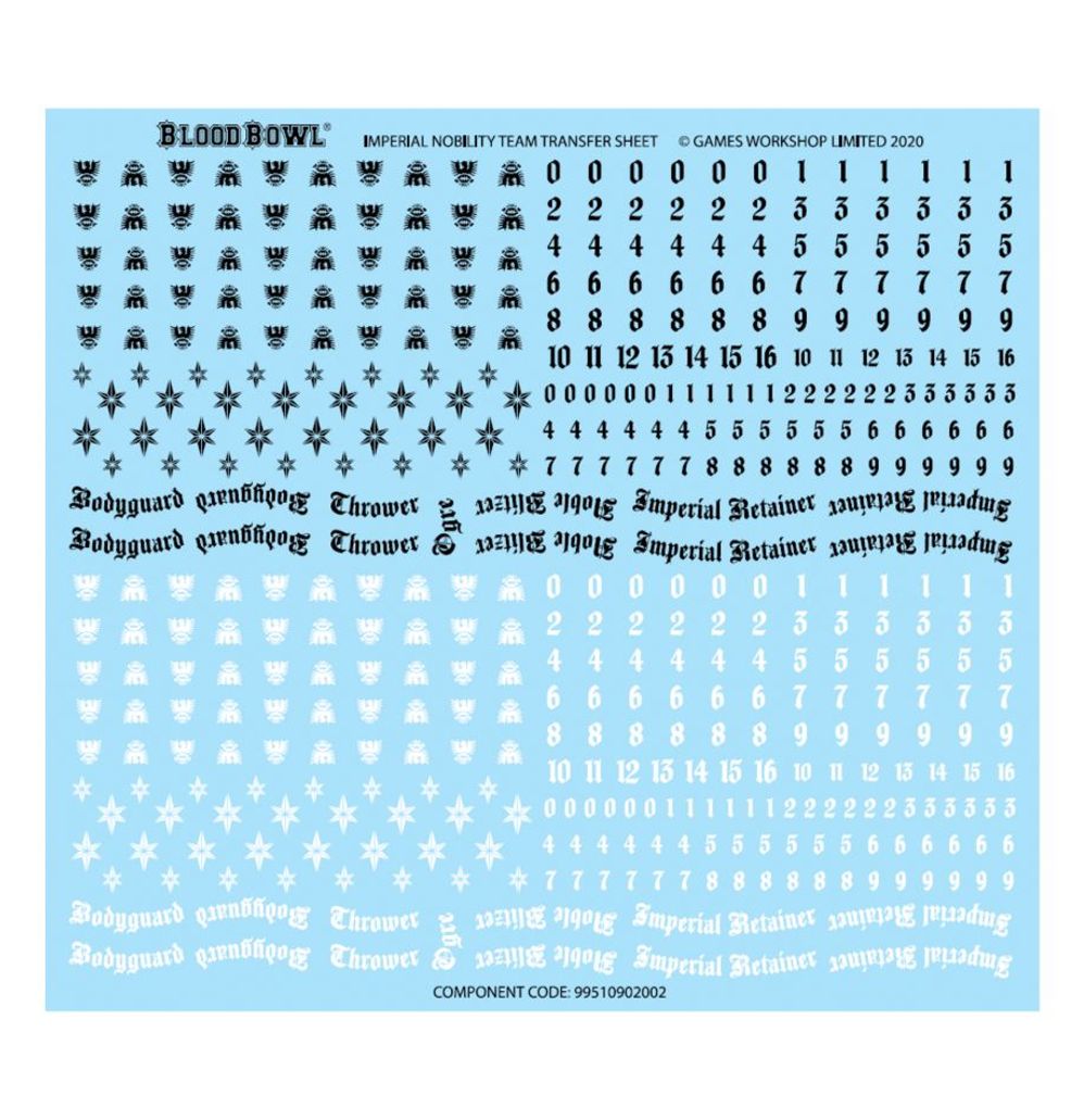 Blood Bowl: Imperial Nobility Team Blood Bowl: Imperial Nobility Team