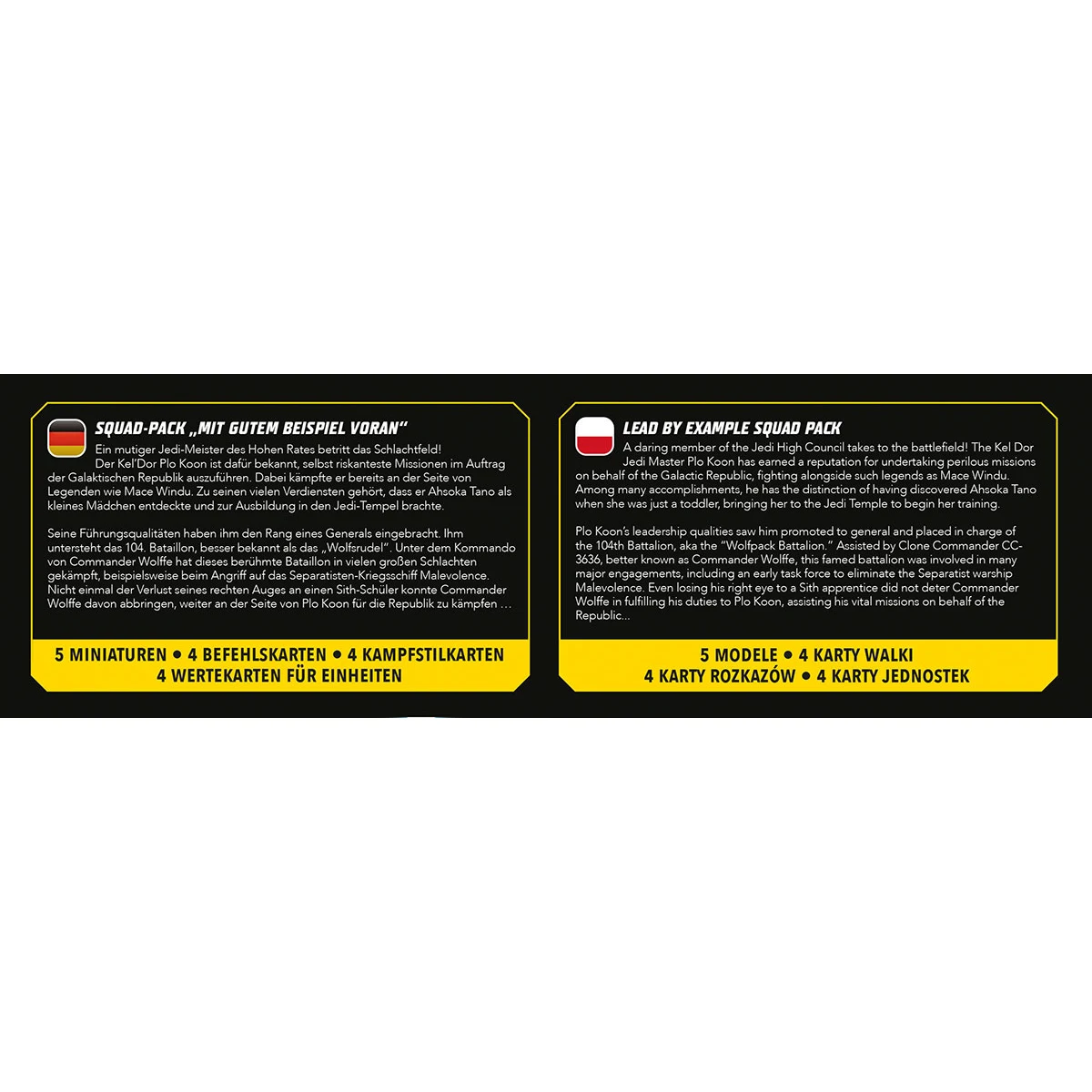 Star Wars: Shatterpoint - Lead by Example Squad Pack Star Wars: Shatterpoint - Lead by Example Squad Pack