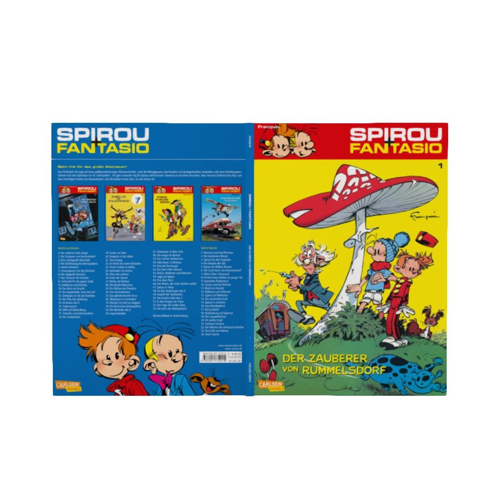 Spirou & Fantasio Bd.1: Der Zauberer von Rummelsdorf (Neuausgabe)