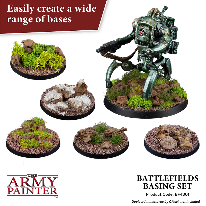 Army Painter: Battlefields - Basing Set (Neu) Army Painter: Battlefields - Basing Set (Neu)
