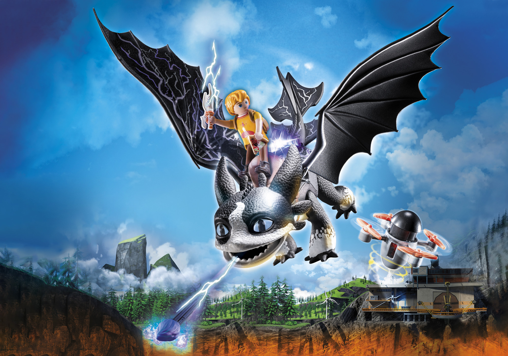 Playmobil: Dragons - Nine Realms Thunder & Tom