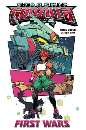 cyberpunk, robot, mecha, tank, poster