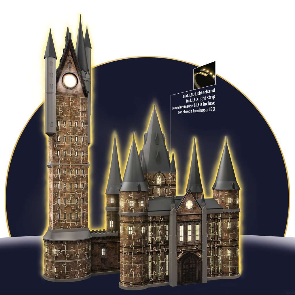 Harry Potter: Puzzle 3D Hogwarts Schloss Astronomieturm