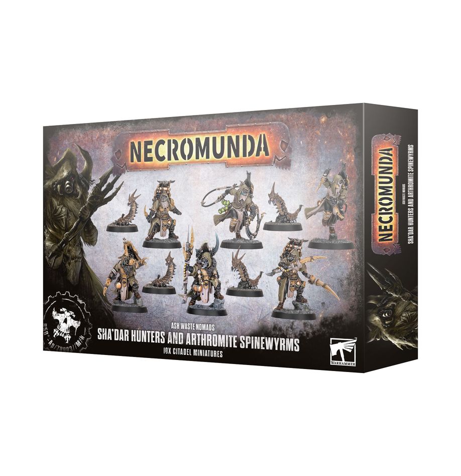 Necromunda: Sha'dar Hunters and Anthromite Spinewyrms