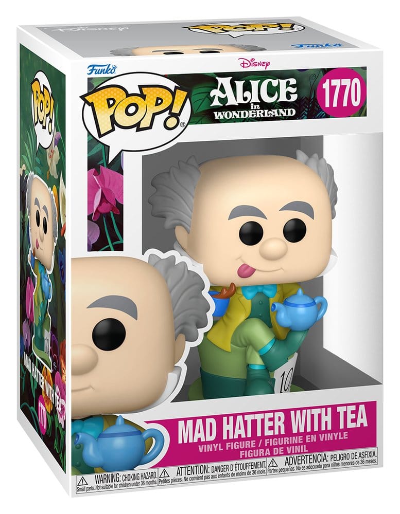Funko, Pop, Alice im Wunderland, Mad Hatter, Vinylfigur