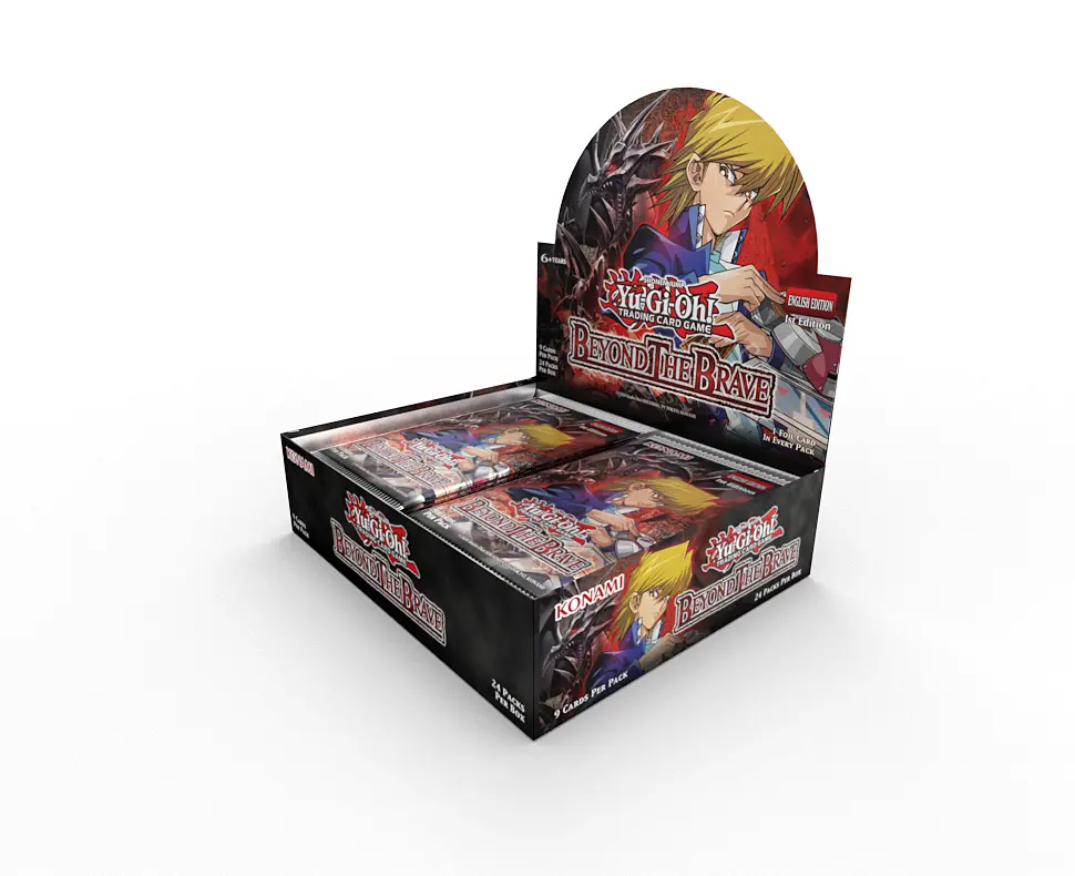 Yu-Gi-Oh! CCG: Beyond the Brave Booster Display (24) Yugioh, Beyond the Brave, Trading Card Game, Deck Display, Booster Pack