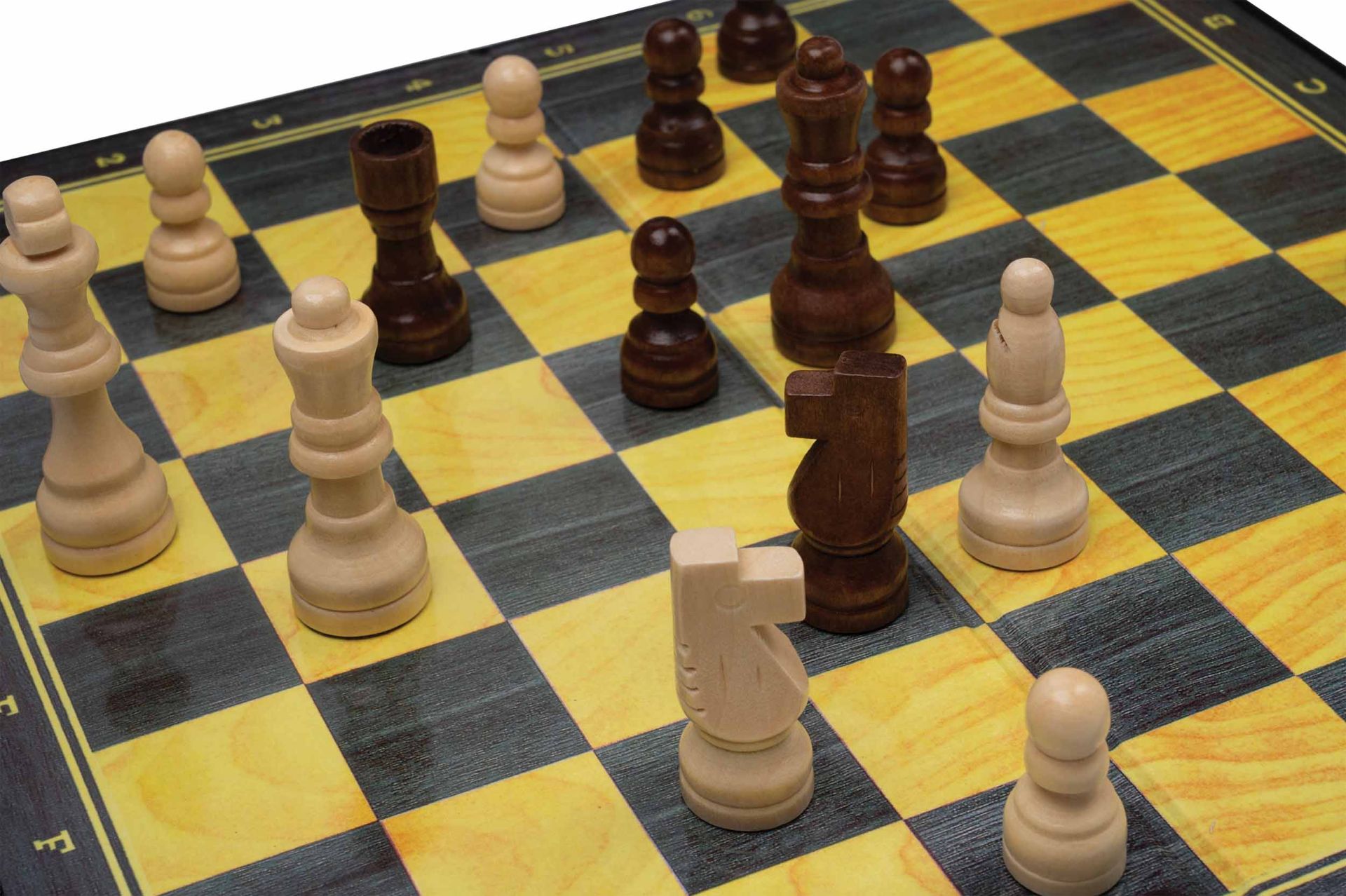 Schachset, klappbar, Standard, Feld 30 mm Schachset, klappbar, Standard, Feld 30 mm