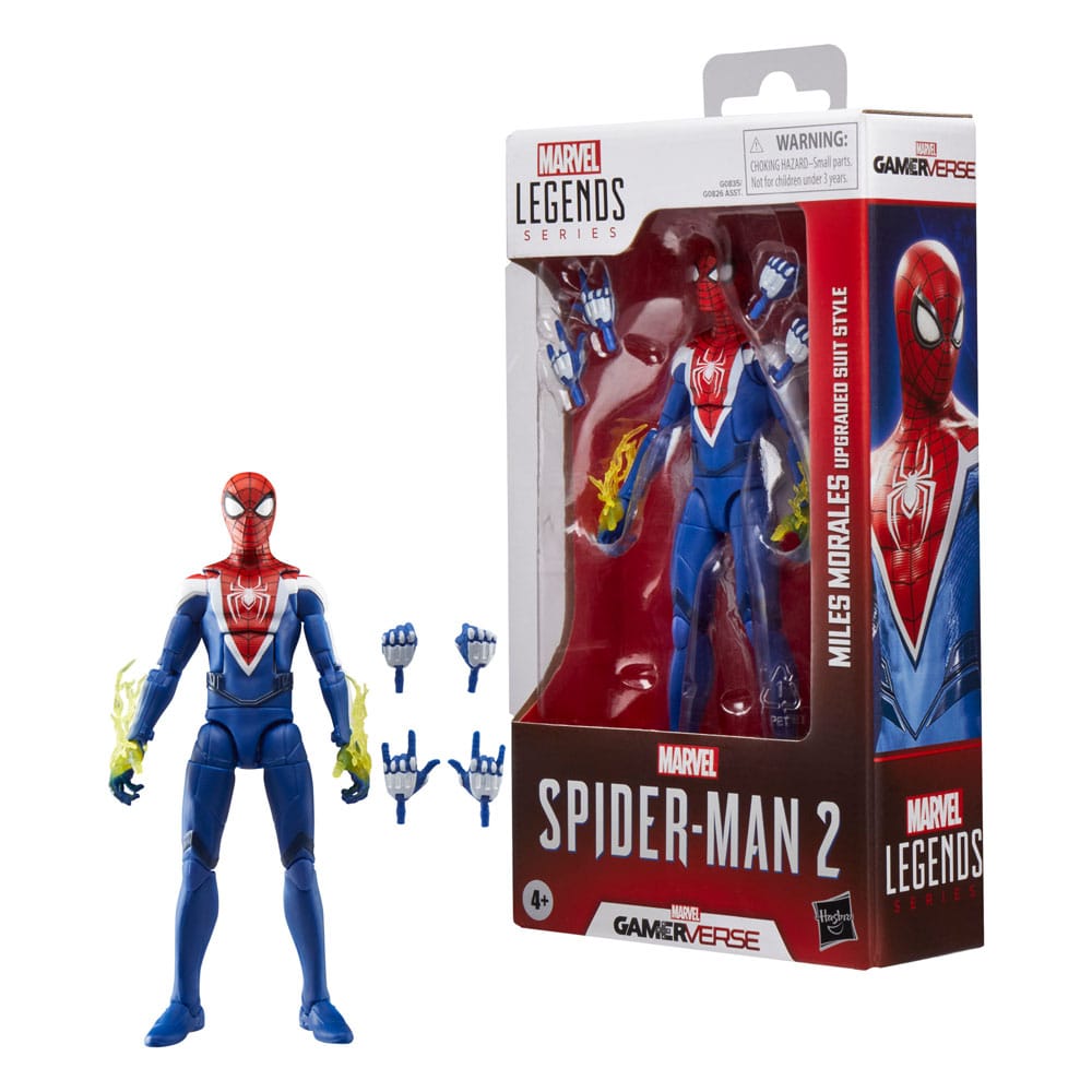 Marvel Legends AF: Spder-Man Miles Morales Upgrade Suit (Spider-Man 2 Gamerverse) 15cm Marvel Legends AF: Spder-Man Miles Morales Upgrade Suit (Spider-Man 2 Gamerverse) 15cm