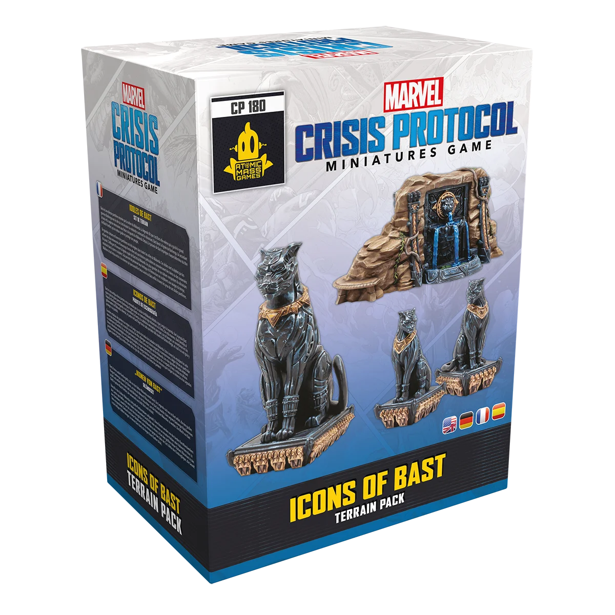 Marvel Crisis Protocol: Icons of Bast Terrain Pack