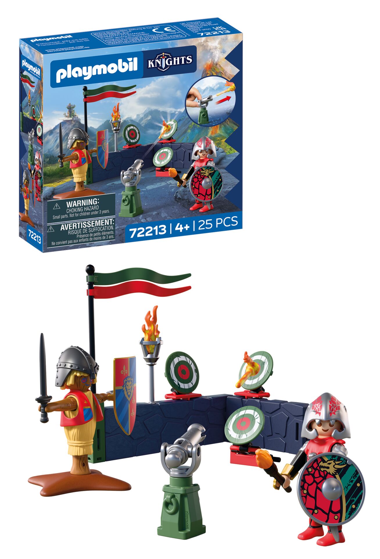 Playmobil, Ritter, Burg, Figuren, Set