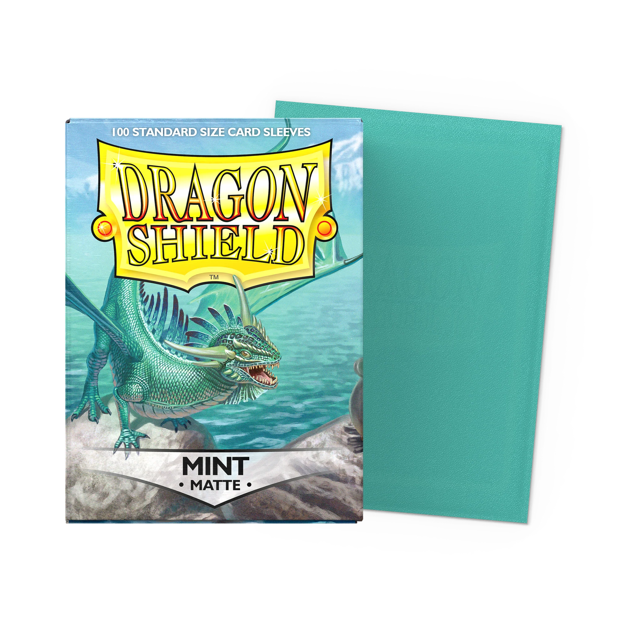 Kartenspiel, Dragon Shield, Mint Matte, Kartenhülle, Drache