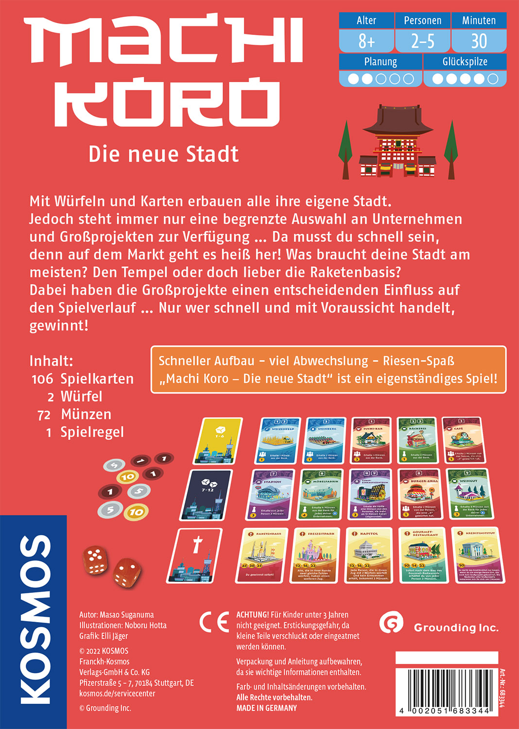 Machi Koro Die neue Stadt