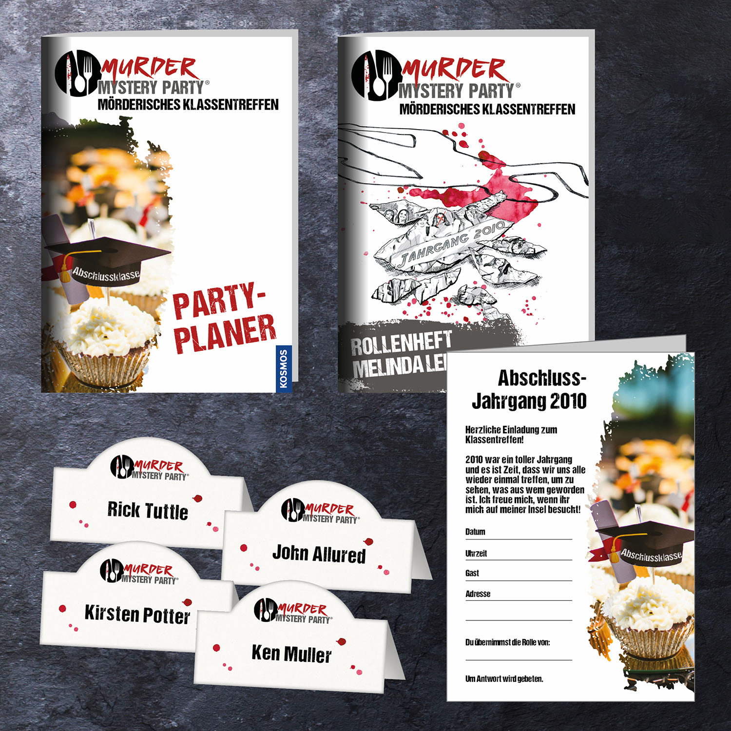 Murder Mystery Party - Mörderisches Klassentreffen Murder Mystery Party - Mörderisches Klassentreffen