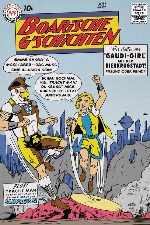 Tracht Man Präsentiert #1 Ultra Comix Variant (500) Tracht Man Präsentiert #1 Ultra Comix Variant (500)