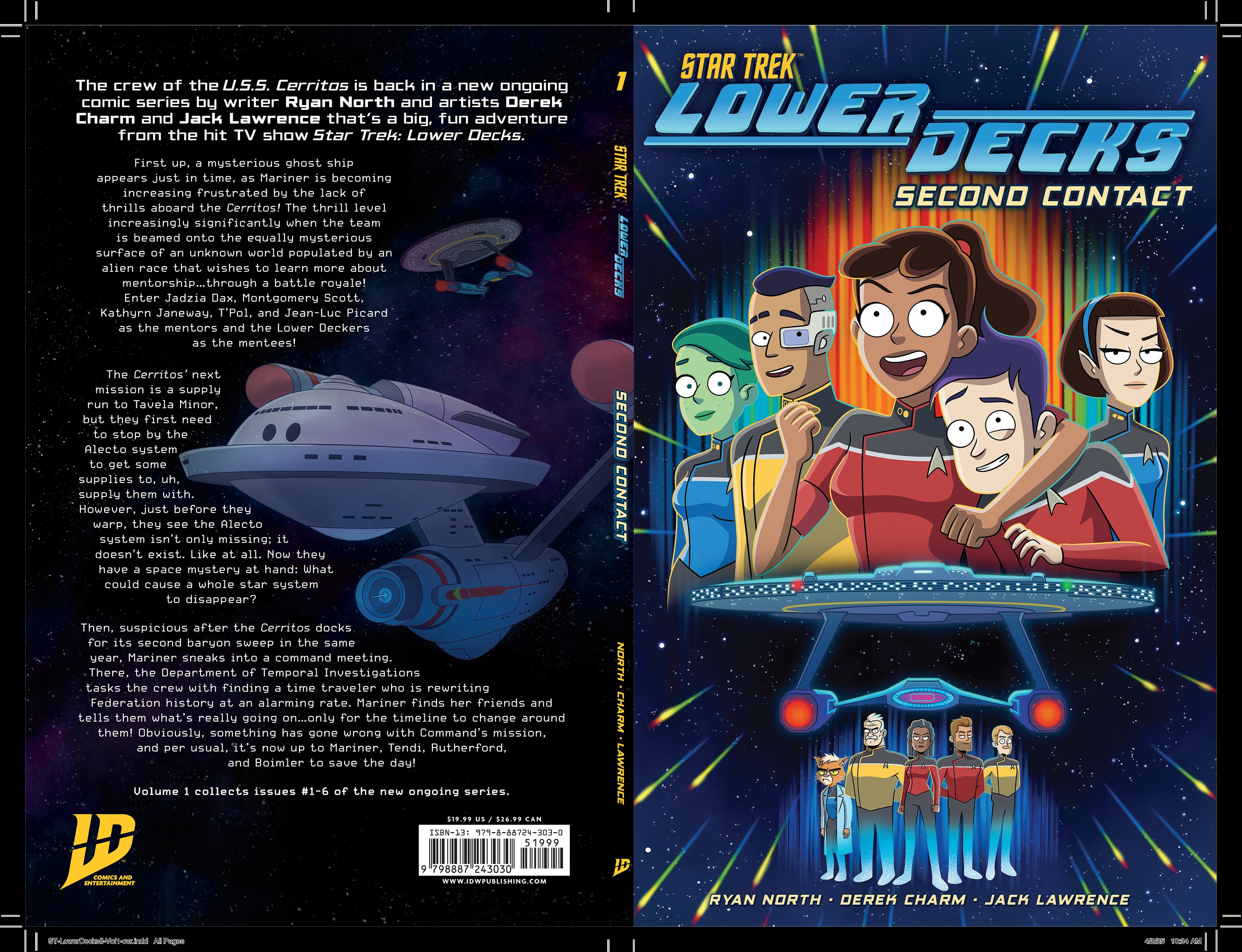 Star Trek Lower Decks Vol.1: Second Contact Tpb