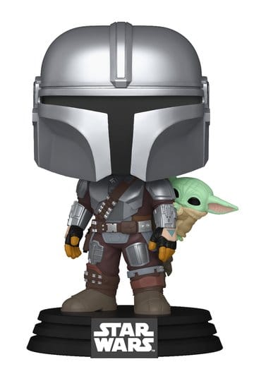 mandalorian helmet, armor, figurine, star wars, baby yoda grogu