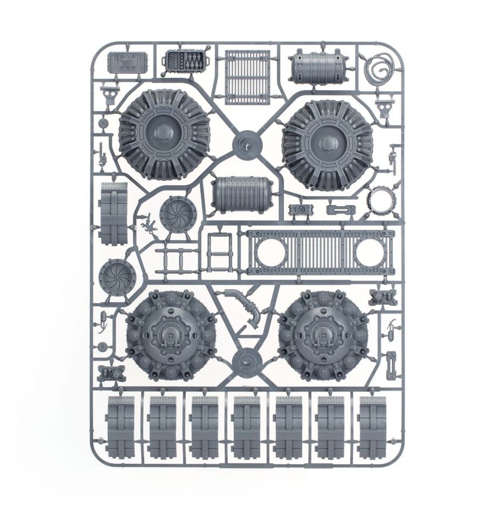 Necromunda: Promethium Tanks on Cargo-8 Ridgehauler Trailer Necromunda: Promethium Tanks on Cargo-8 Ridgehauler Trailer