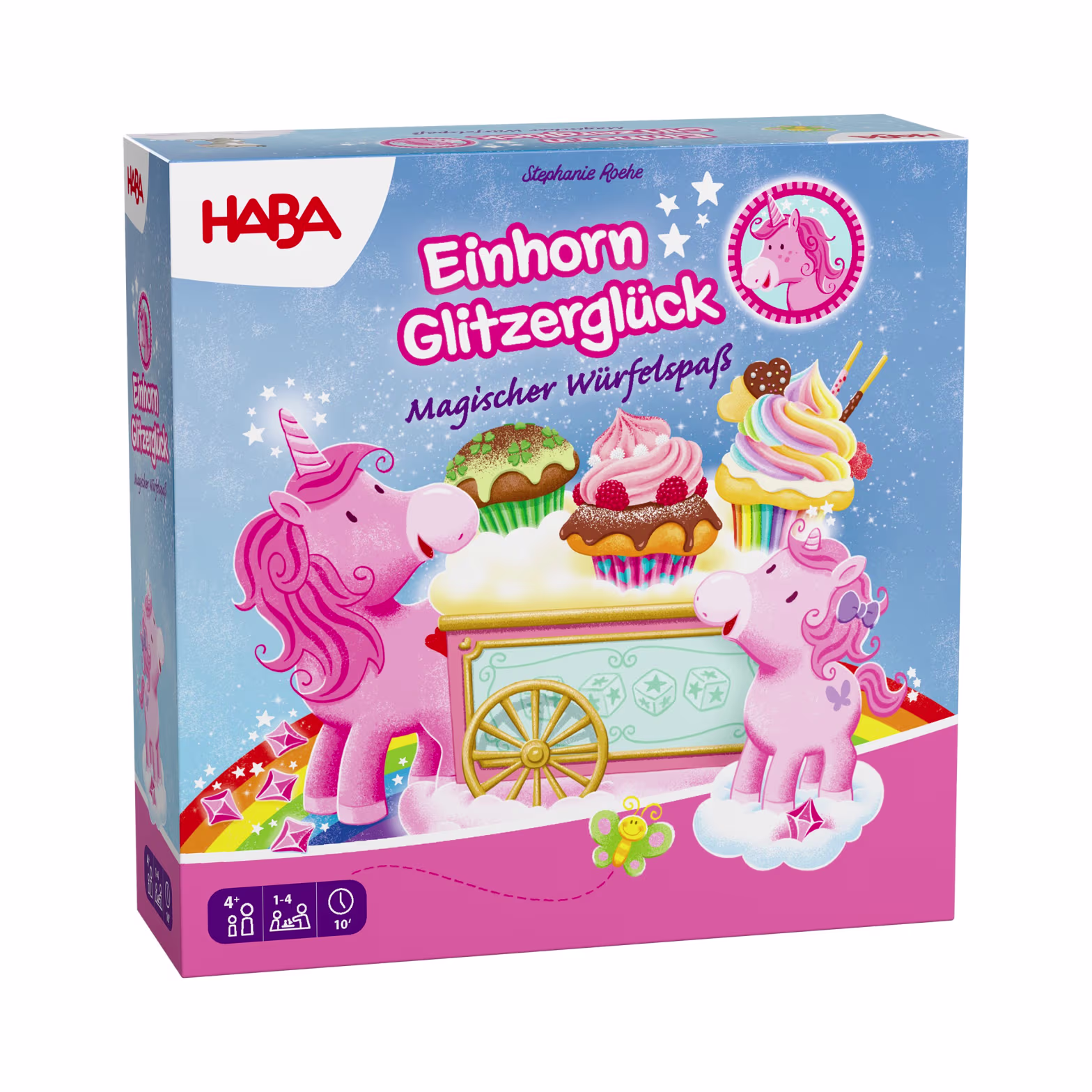 Einhorn Glitzerglück - Magischer Würfelspaß