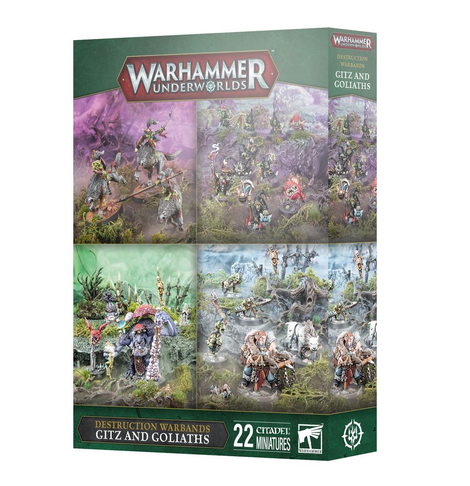 Warhammer: Underworlds - Gitz and Goliaths Warhammer: Underworlds - Gitz and Goliaths