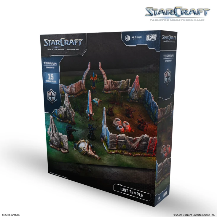 Starcraft TMG: Terrain - Lost Temple Starcraft TMG: Terrain - Lost Temple