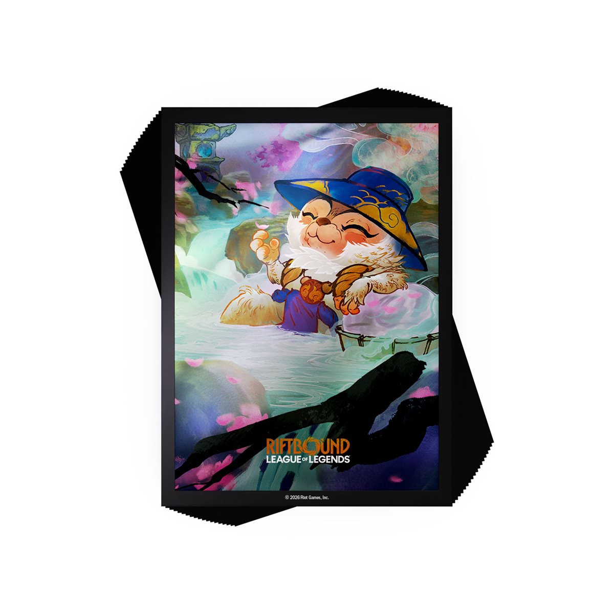 Riftbound TCG: Art Sleeves Spirit Blossom Teemo 100 (Spiritforged) Kunst, Malerei, Kleidung, Weste